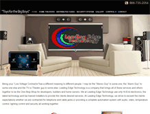 Tablet Screenshot of leadedgetech.com